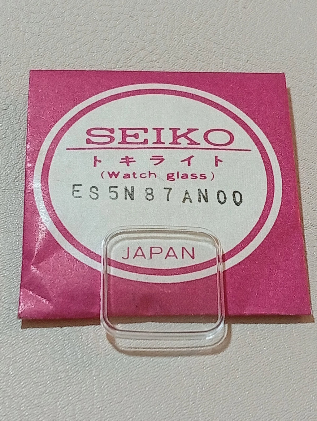 Seiko ES5N87AN00 NOS Watch Glass Crystal