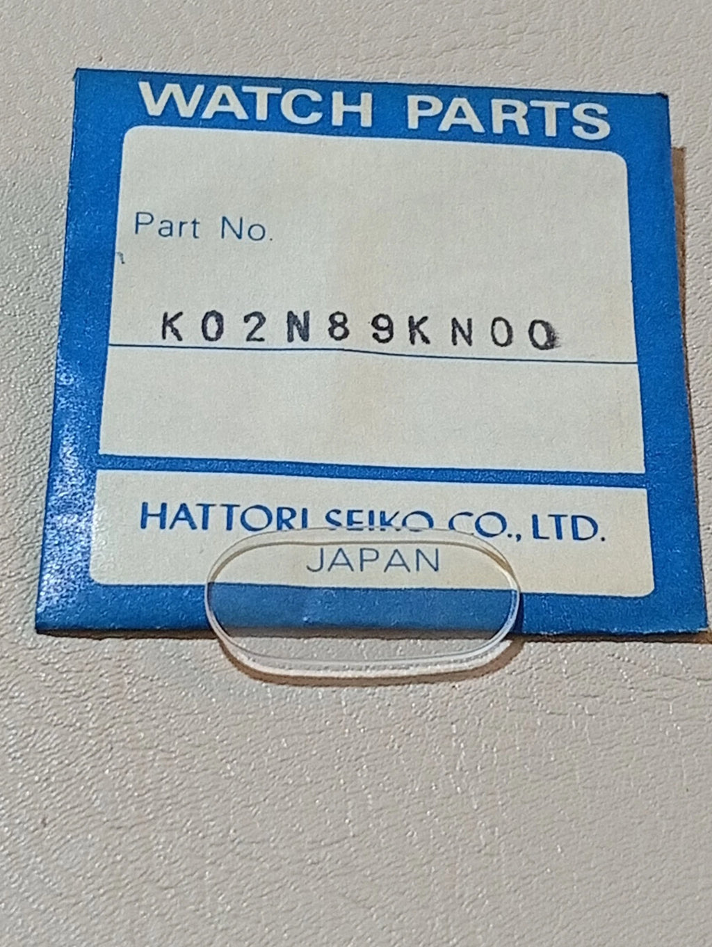 Seiko Watch Glass Crystal Part K02N89KN00