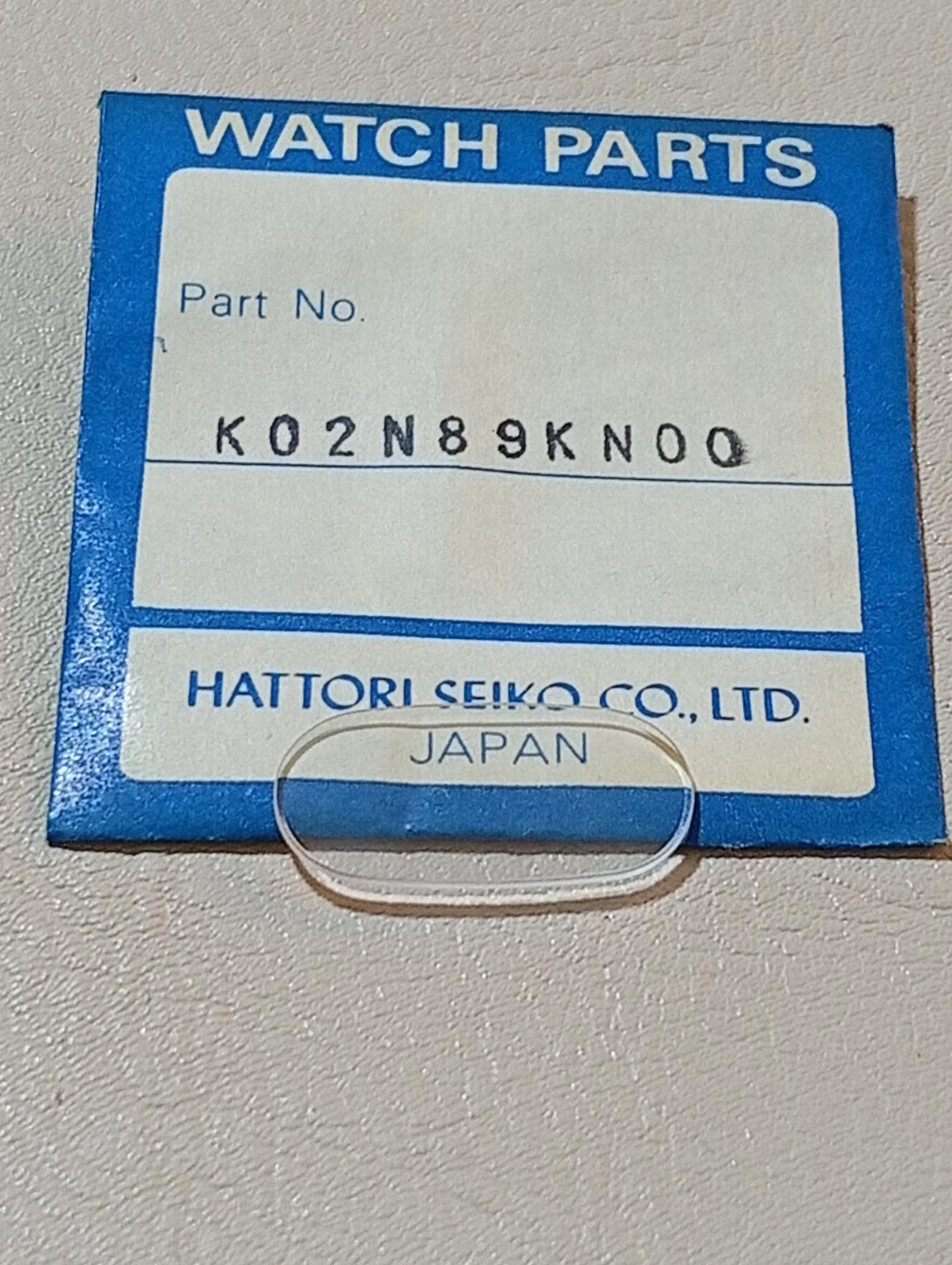 Seiko Watch Glass Crystal Part K02N89KN00