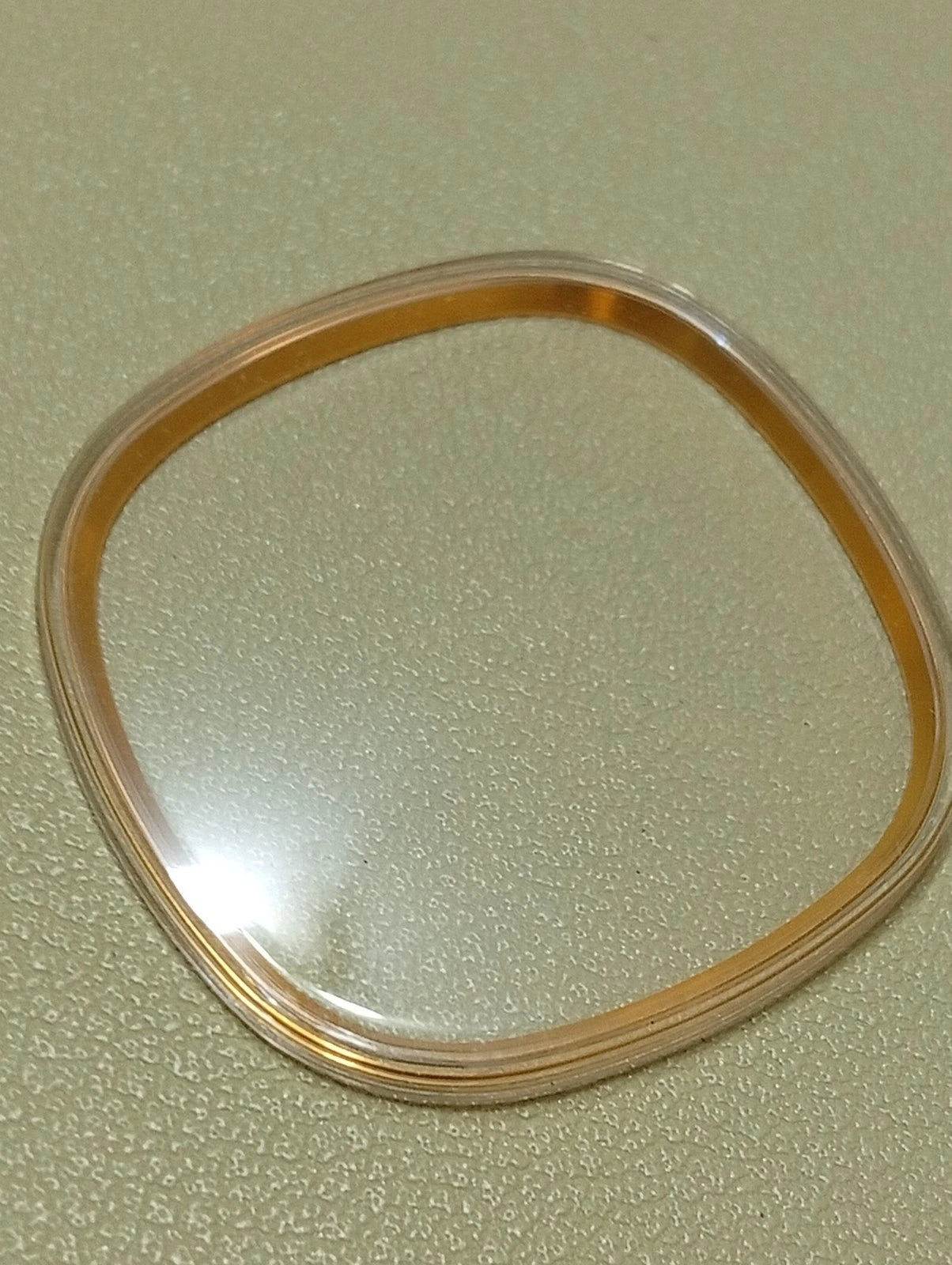 Omega NOS Glass Original 318mm With Logo/Acrylic/ New