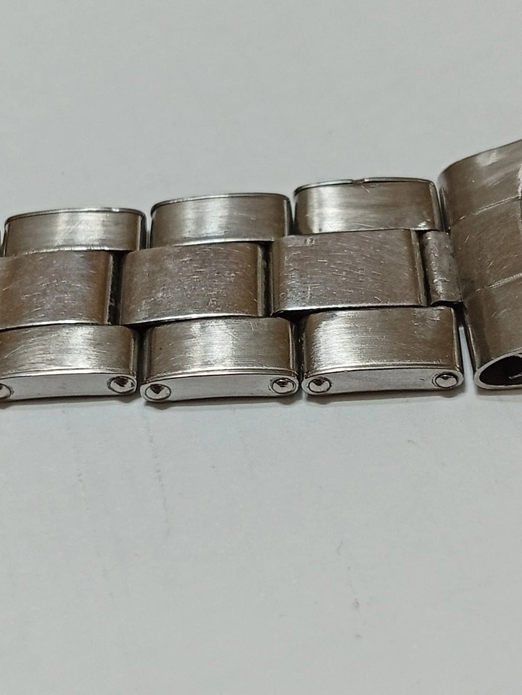 Rolex Precision Oysterdate 6694 19mm Riveted Bracelet Endlink 60