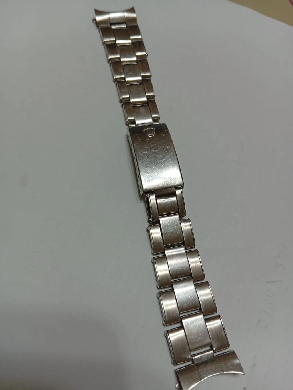 Rolex Precision Oysterdate 6694 19mm Riveted Bracelet Endlink 60