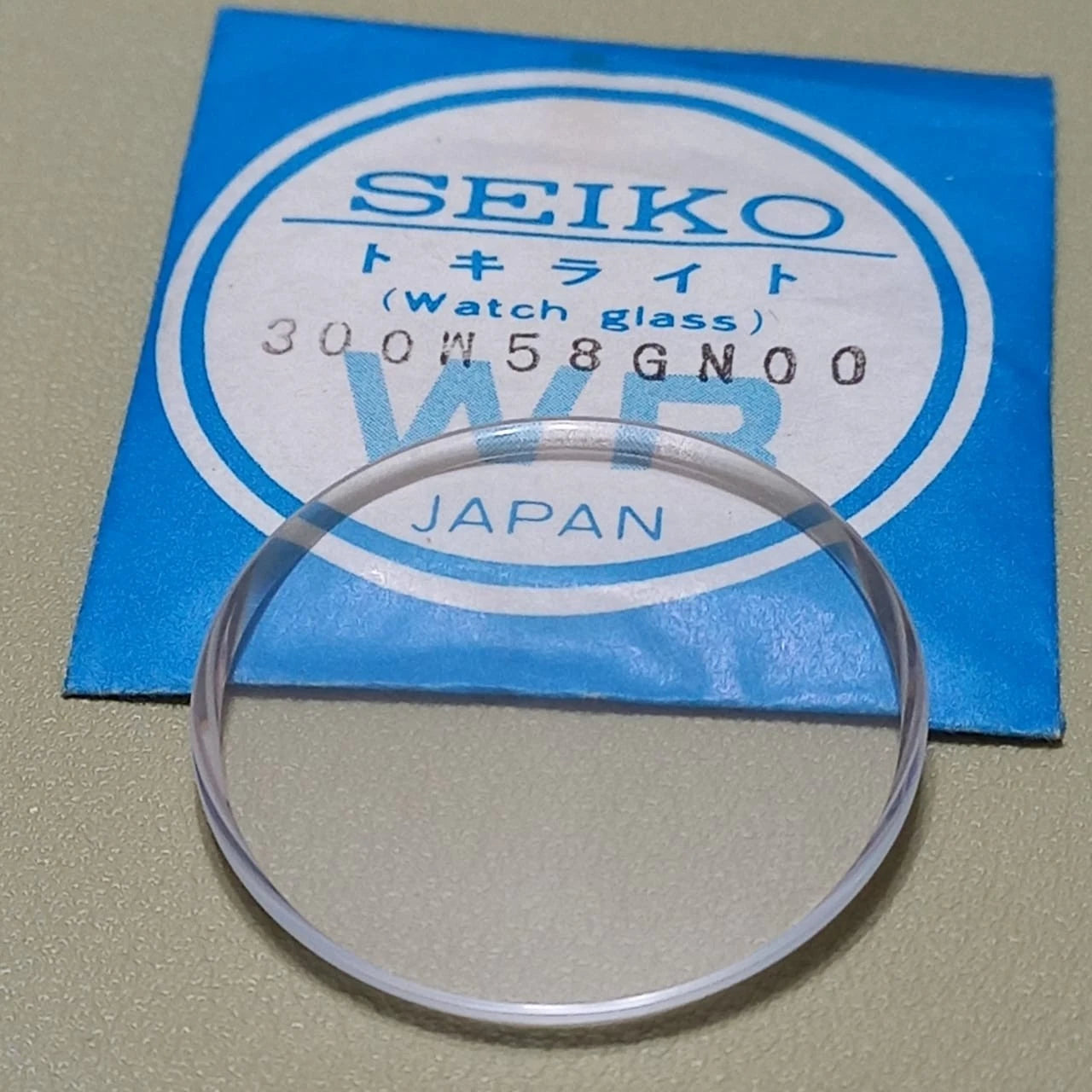 Seiko Crystal 300W58GN00 for Seiko NOS