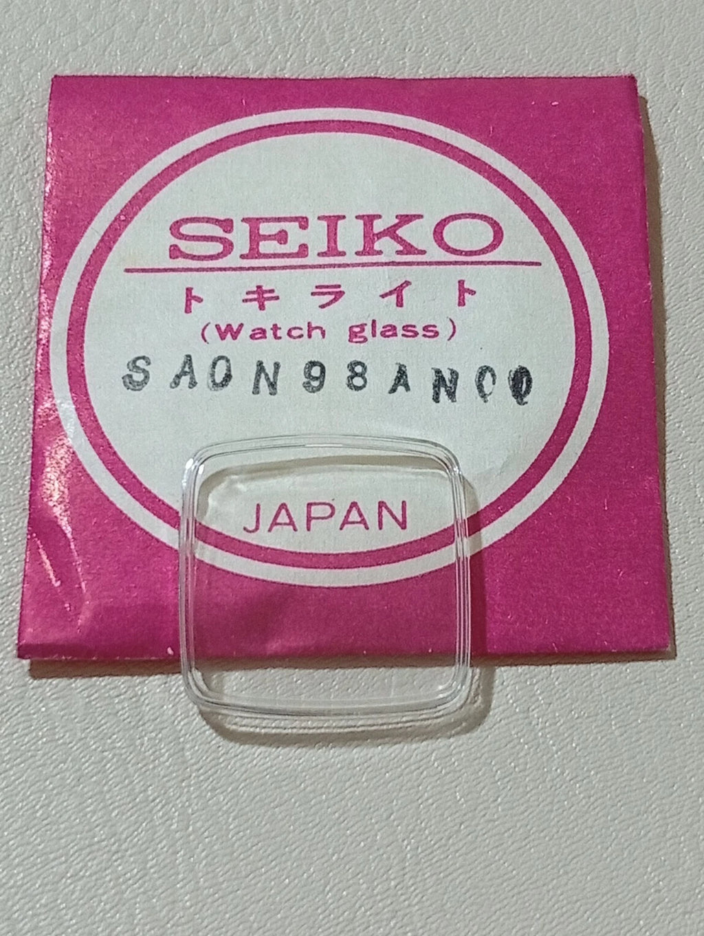 Seiko Original Watch Glass Japan SA0N98AN00