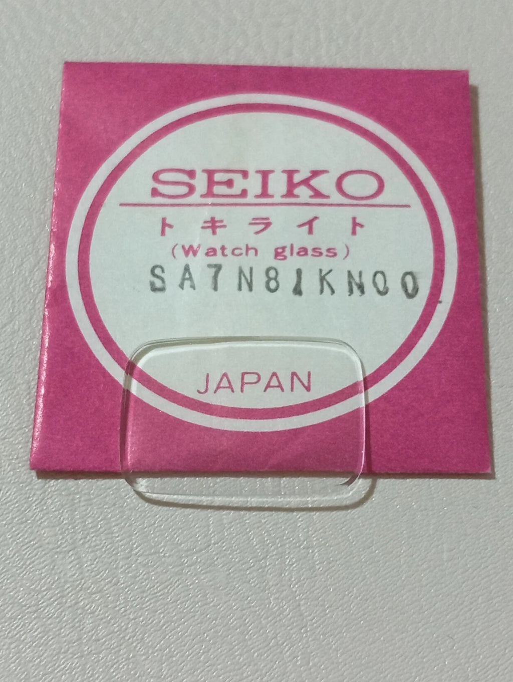 Seiko SA7N81KN00 Crystal Glass Watch Original NOS