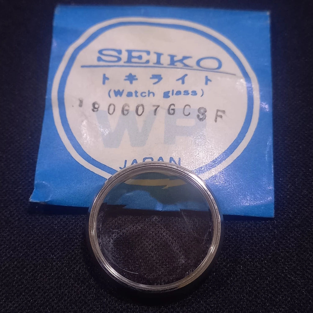 SEIKO 190G07GCSF GLASS CRYSTAL+BEZEL+GASKET LADY 2206-0510 NOS