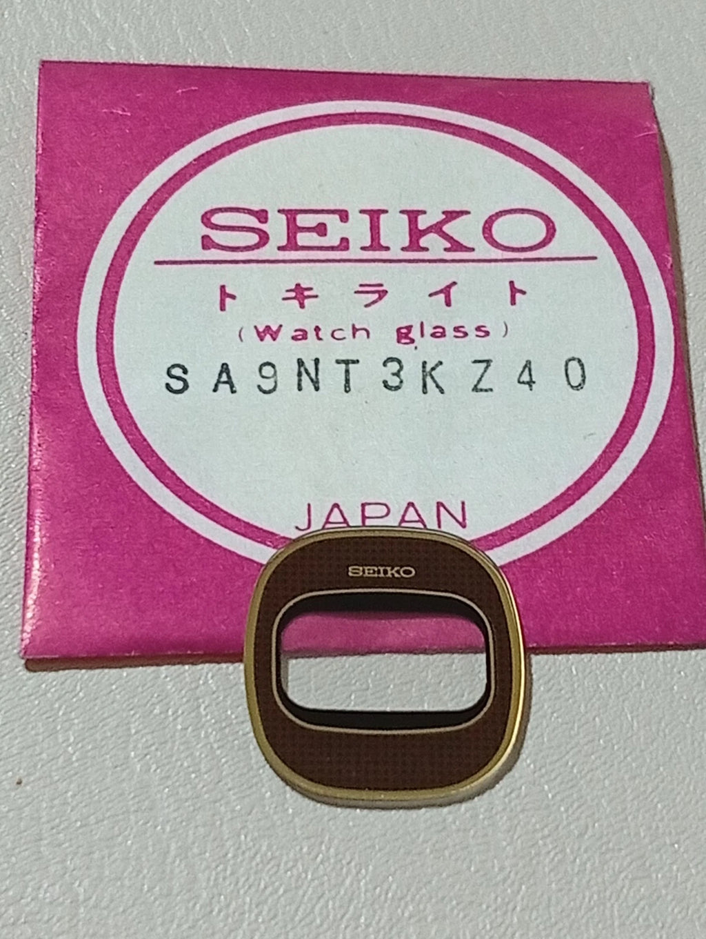Seiko SA9NT3KZ40 Crystal Glass Watch NOS