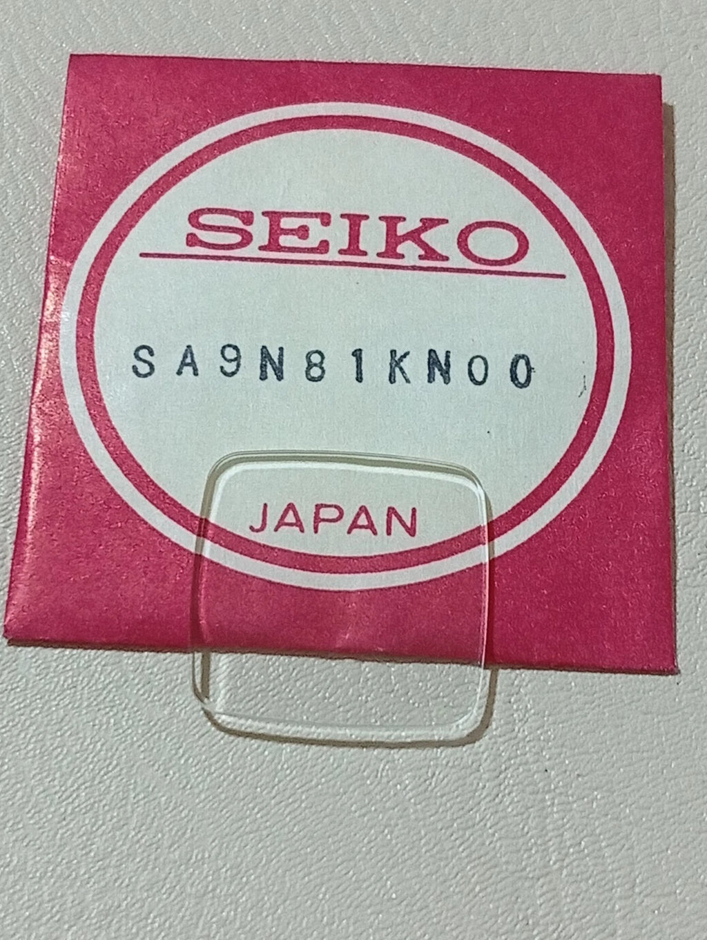 Seiko SA9N81KN00 Crystal Glass Watch Original NOS