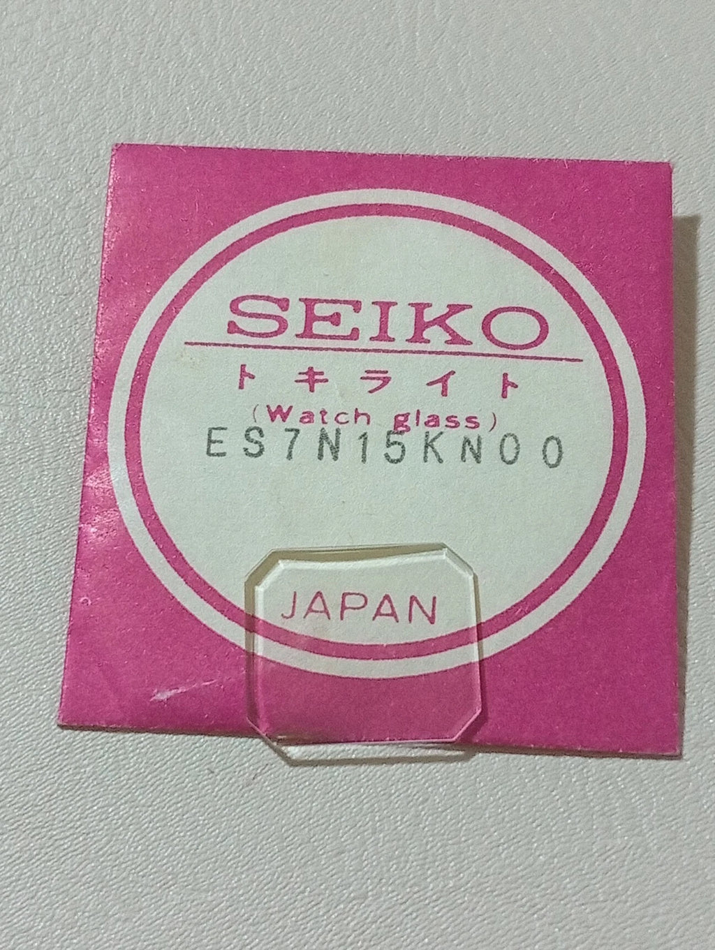 Seiko ORIGINAL GLASS - Genuine Glass / Crystal - ES7N15KN00 SEIKO 1400-7140