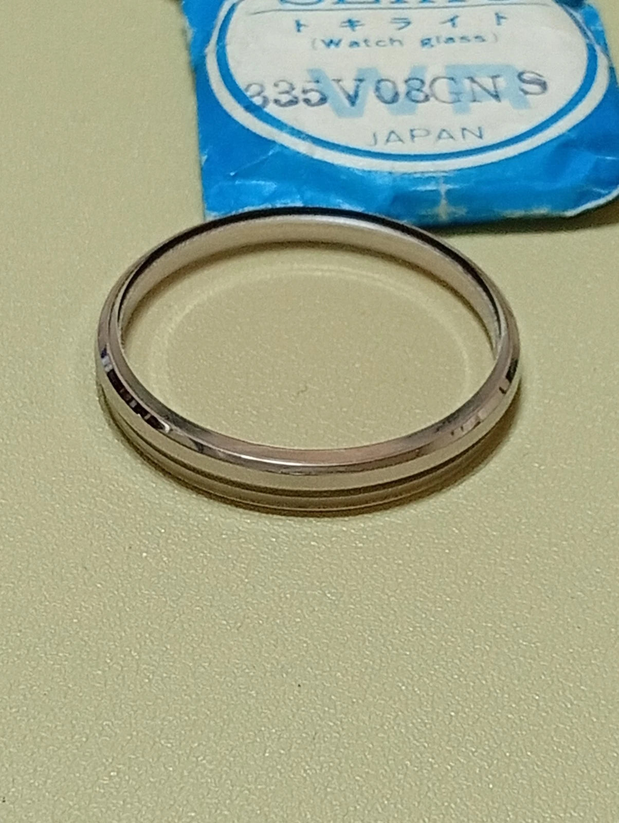 SEIKO Glass 6138-8000 babe banda Crystal 335V08GNS – Original NOS