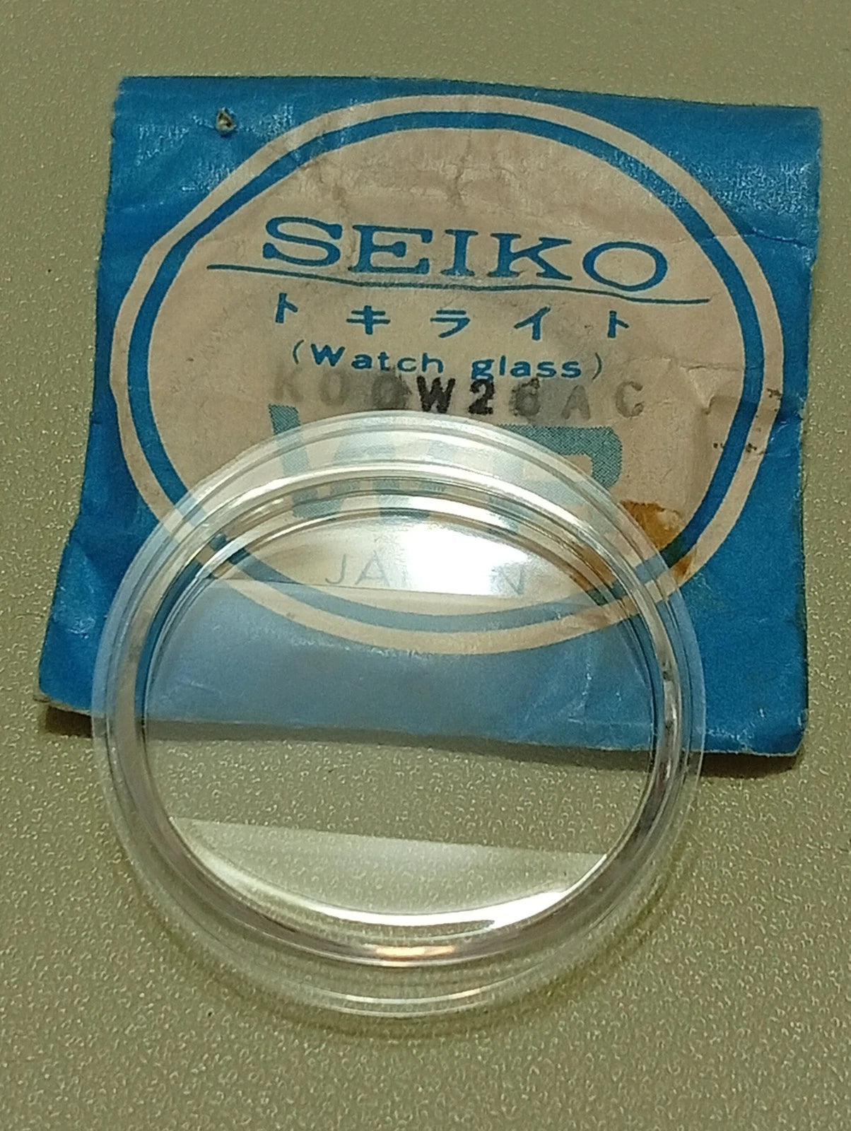 SeikoGlass K00W26AC For Seiko 2206-5000 NOS