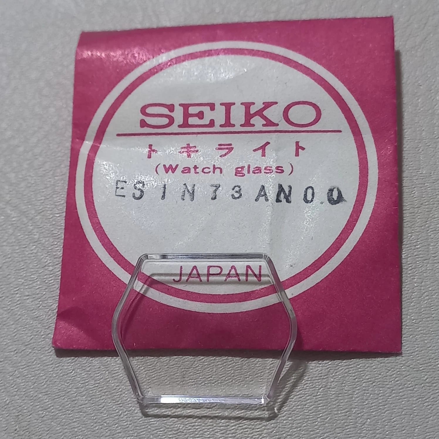 Seiko Genuine Watch Crystal ES1N73AN00, NOS