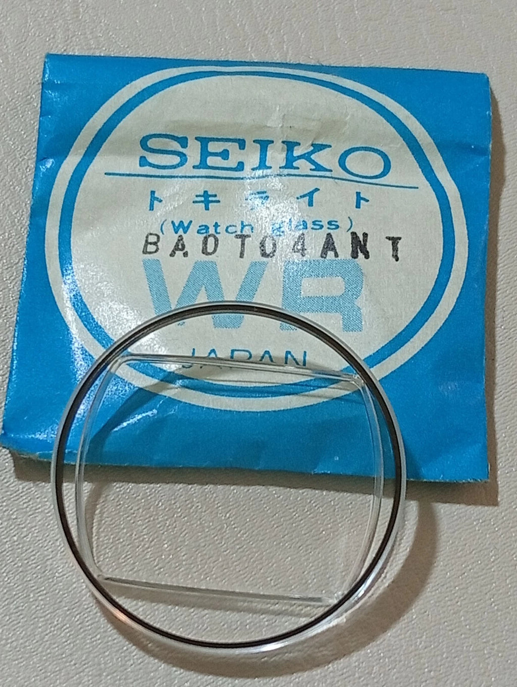 Seiko Glass Crystal BA0T04ANT for Seiko 0439-4009 NOS