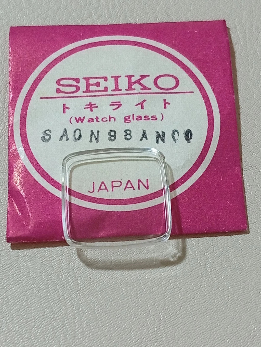 Seiko Original Watch Glass Japan SA0N98AN00