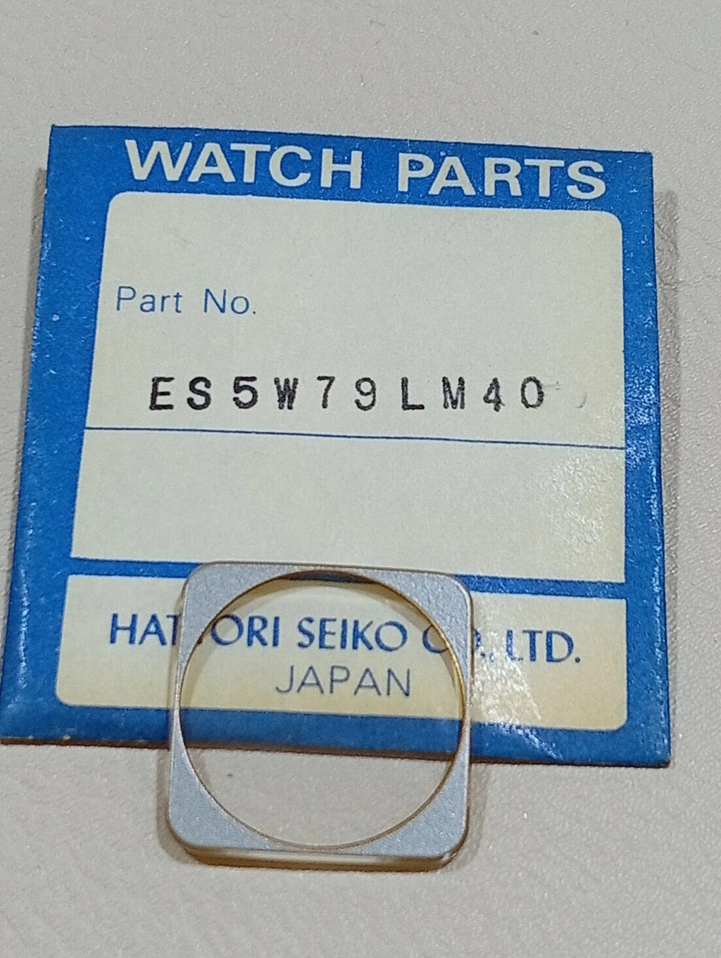 Seiko ES5W51LN00 Glass Crystal Glass Original NOS