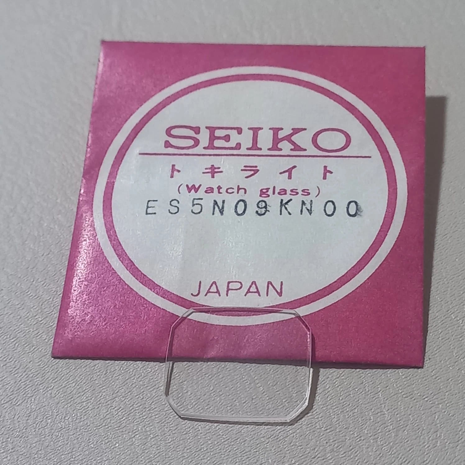 Seiko Genuine ES5N09KN00 Crystal Watch Part, NOS