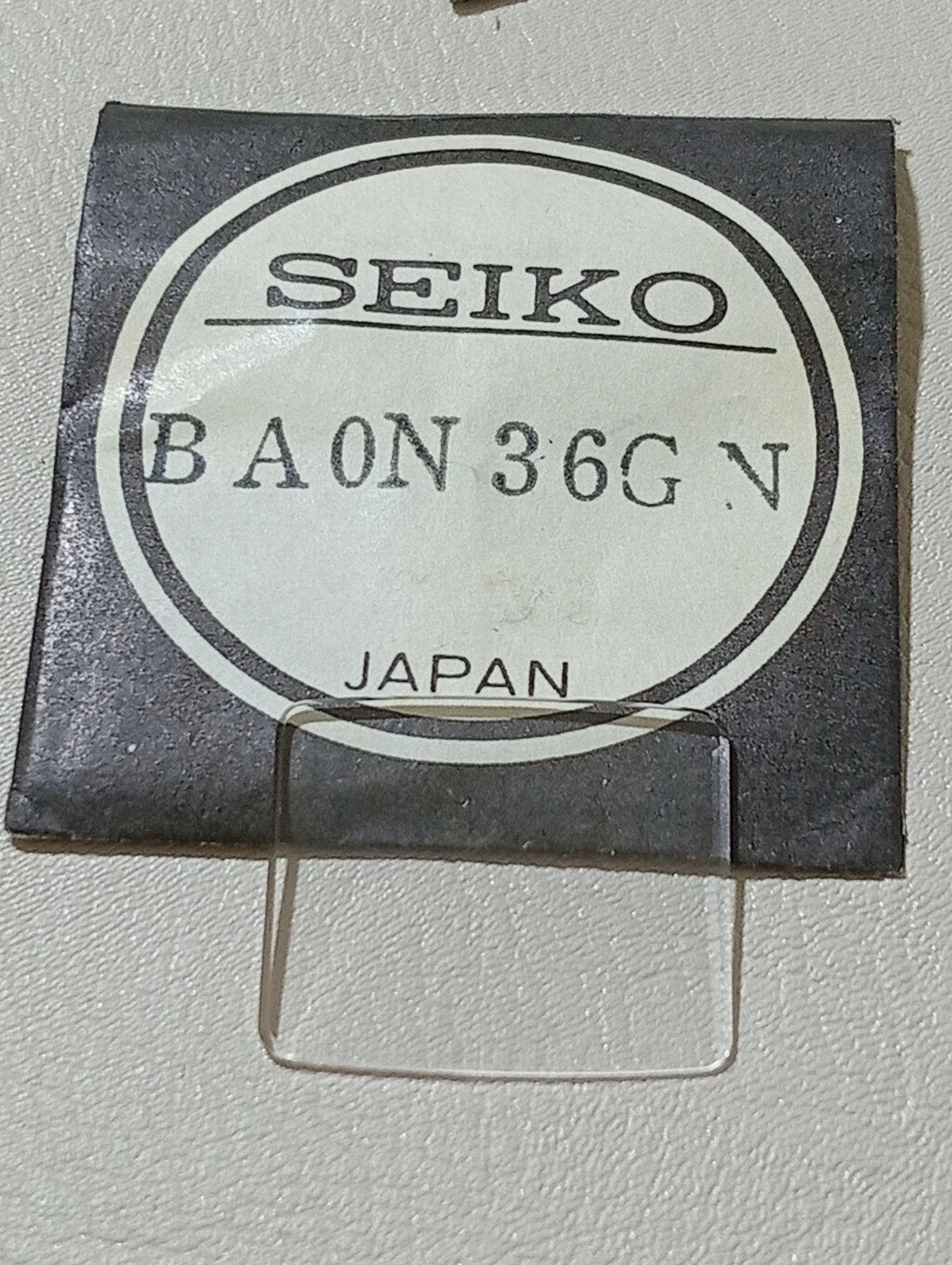 Seiko BA0N36GN Vetro Crystal Glass Watch Glass Verre Original for 4100-5067 NOS