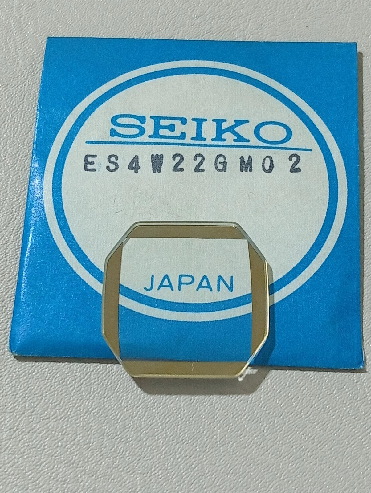 Seiko ES4W22GM02 Glass Crystal Original NOS