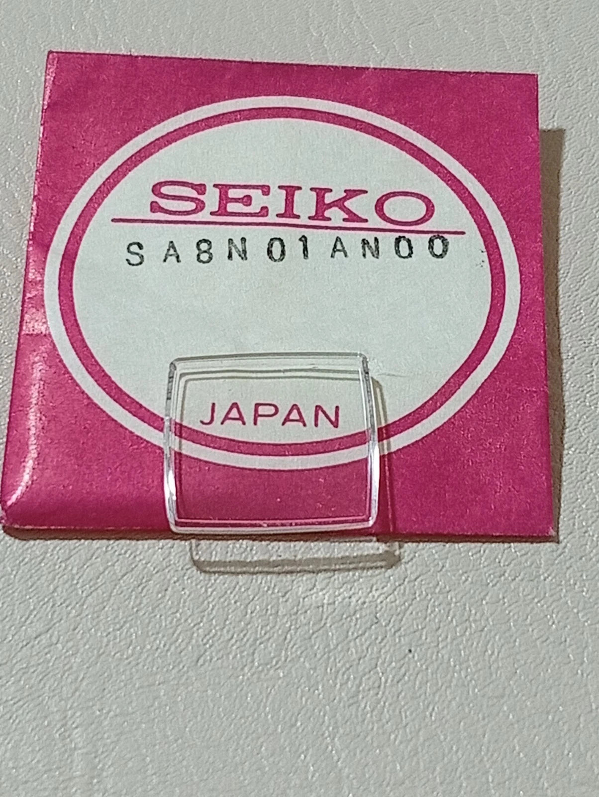 Seiko Genuine SA8N01AN00 NOS Watch Glass Crystal