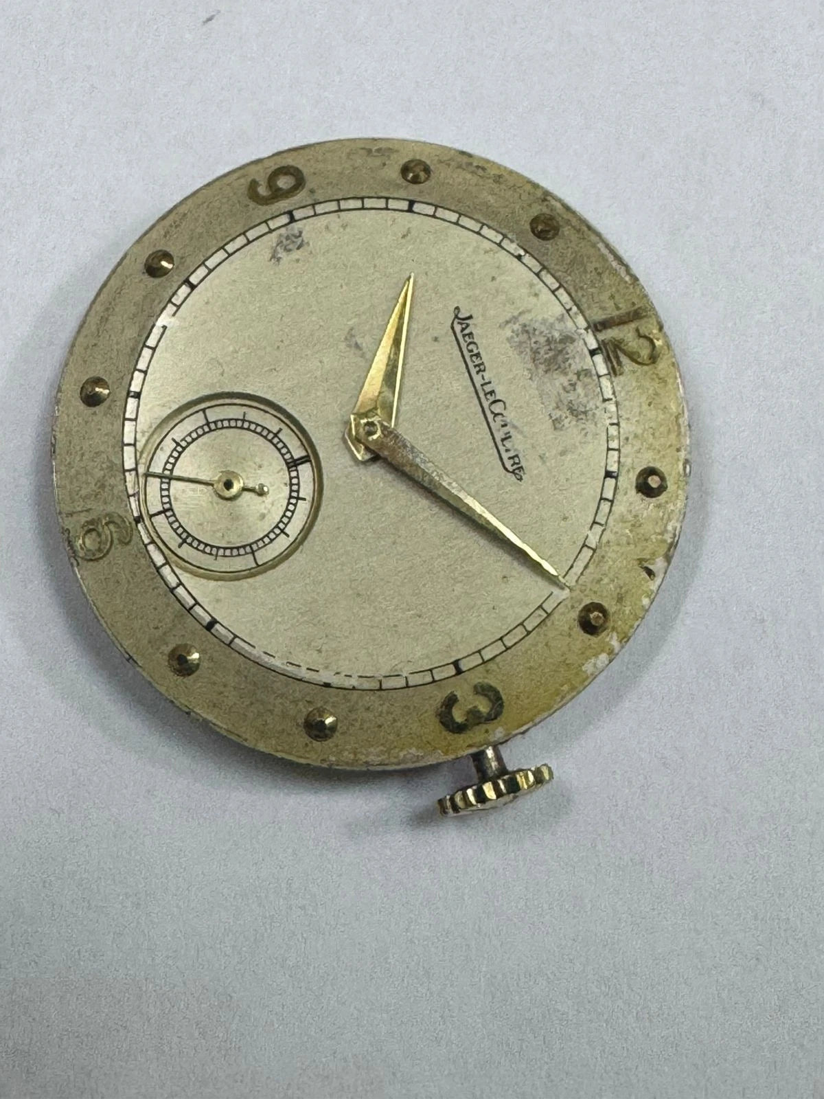 JAEGER-LE COULTRE / Manual Movement / With Dial / Hands / Works Well