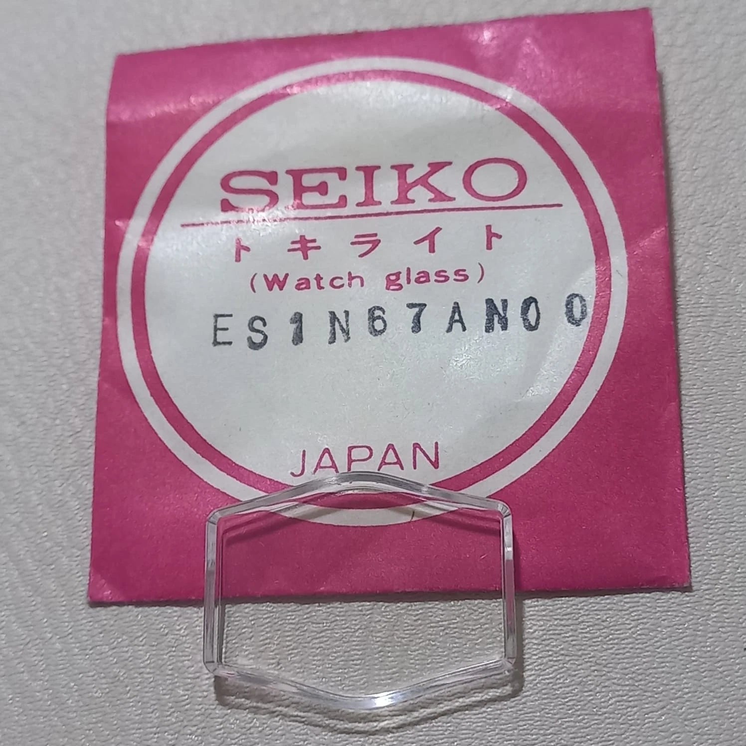 Seiko Genuine Watch Crystal ES1N67AN00, NOS