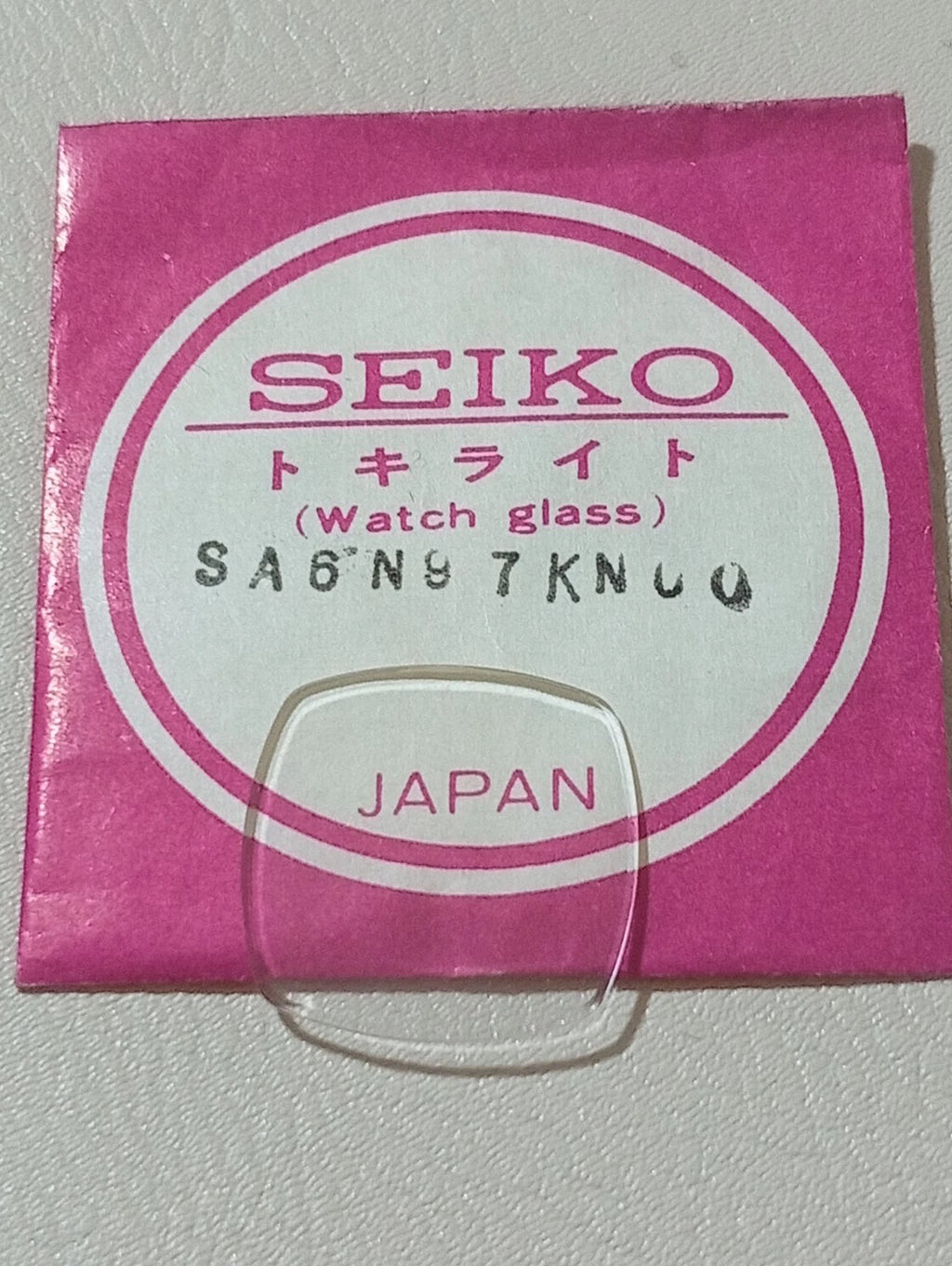 SEIKO GENUINE-ORIGINAL CRYSTAL GLASS SA6N97KN00