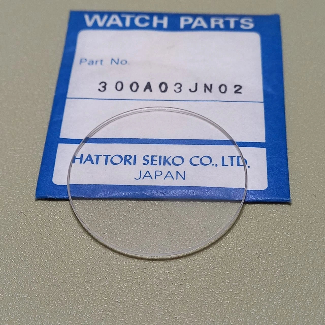 Seiko/Pulsar to fit Watch Crystal 300A03LN03, 300A03JN02 NOS