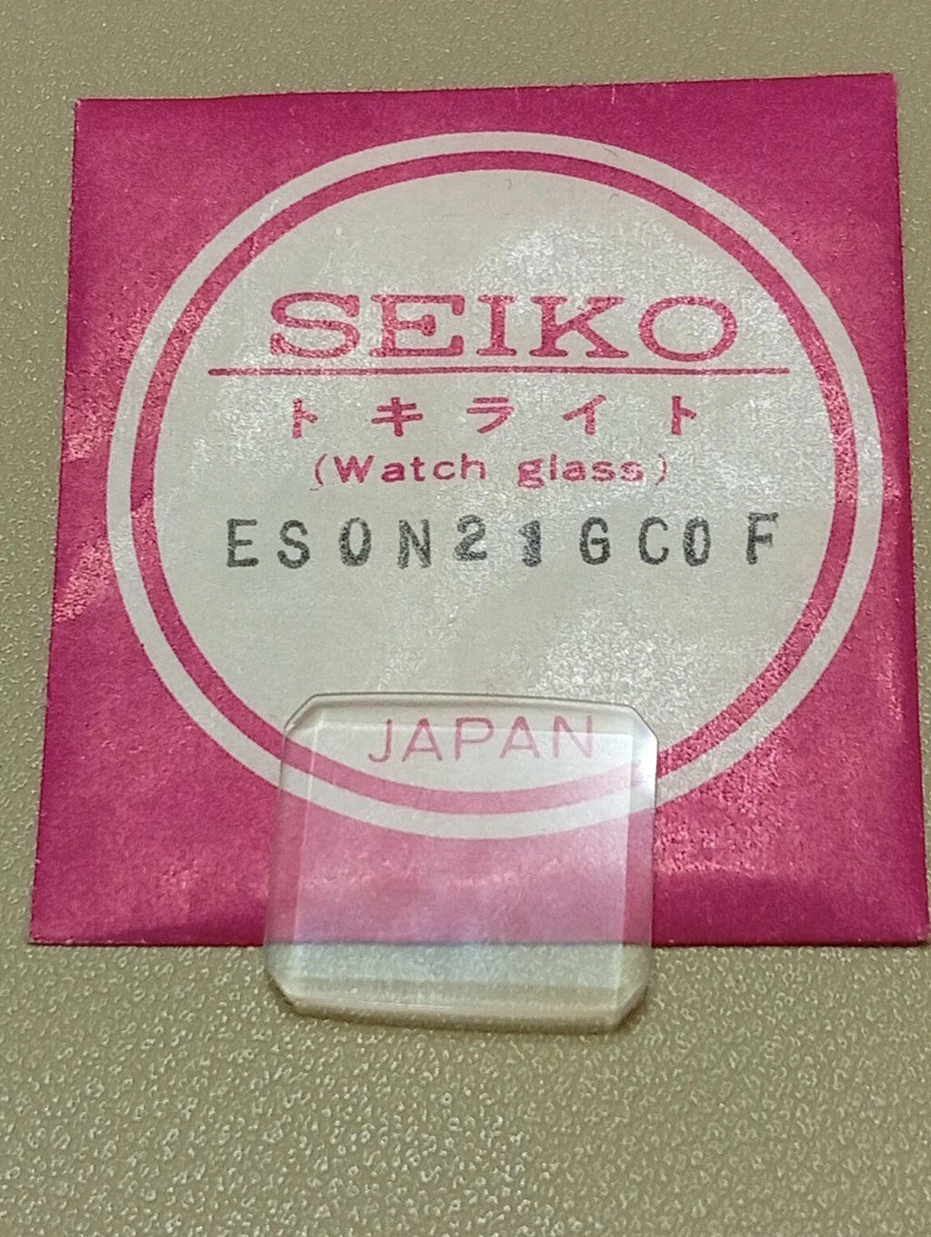Seiko Genuine Crystal ES0N21GC0F NOS