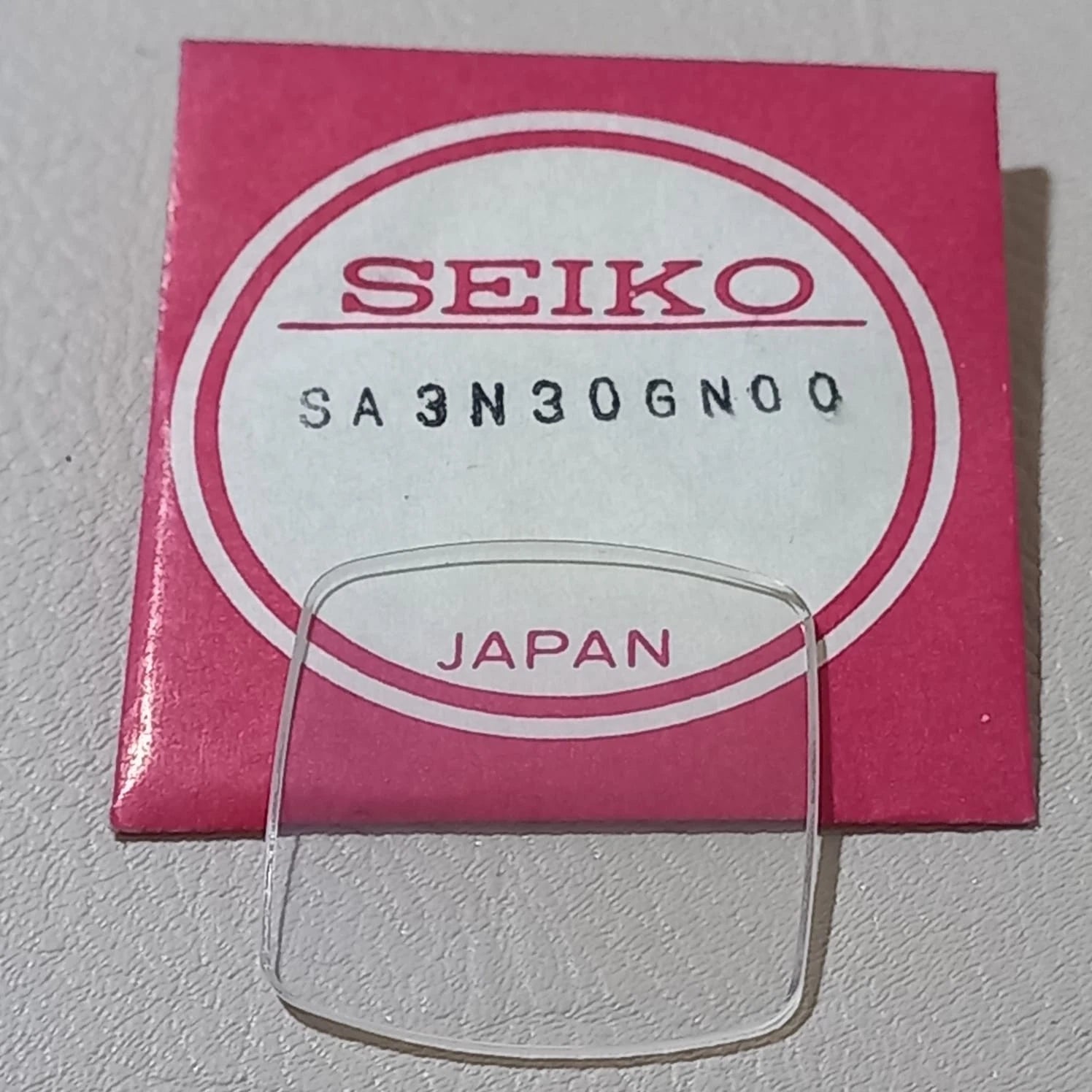 Seiko Original Watch Crystal Part SA3N30GN00 NOS