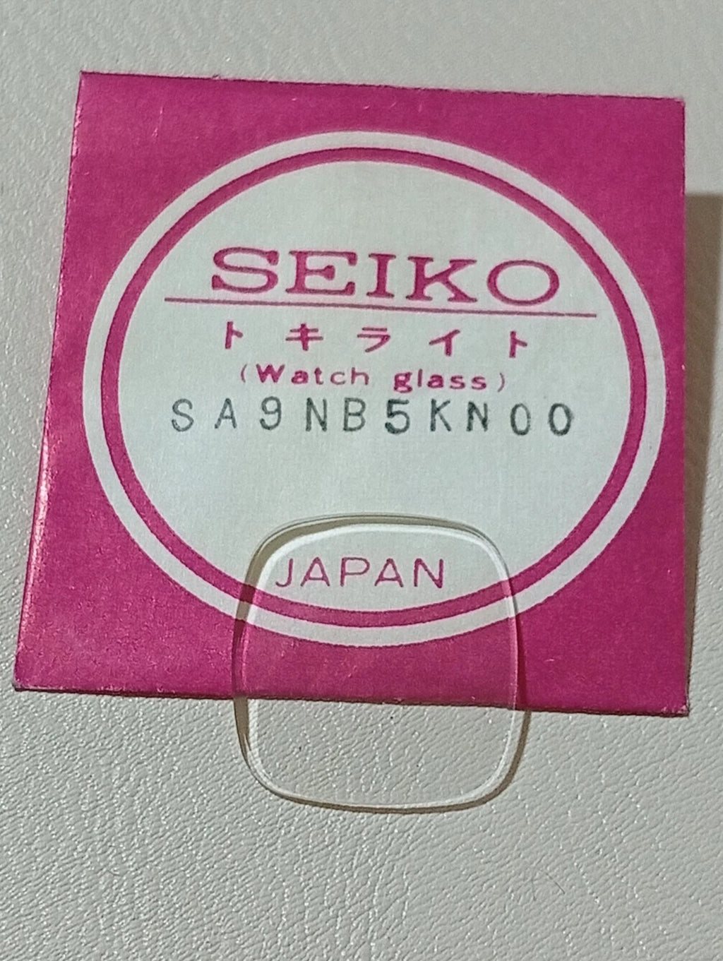 Seiko SA9NB5KN 00 Vetro Crystal Glass Watch Glass Verre Original for 2625-5080 N
