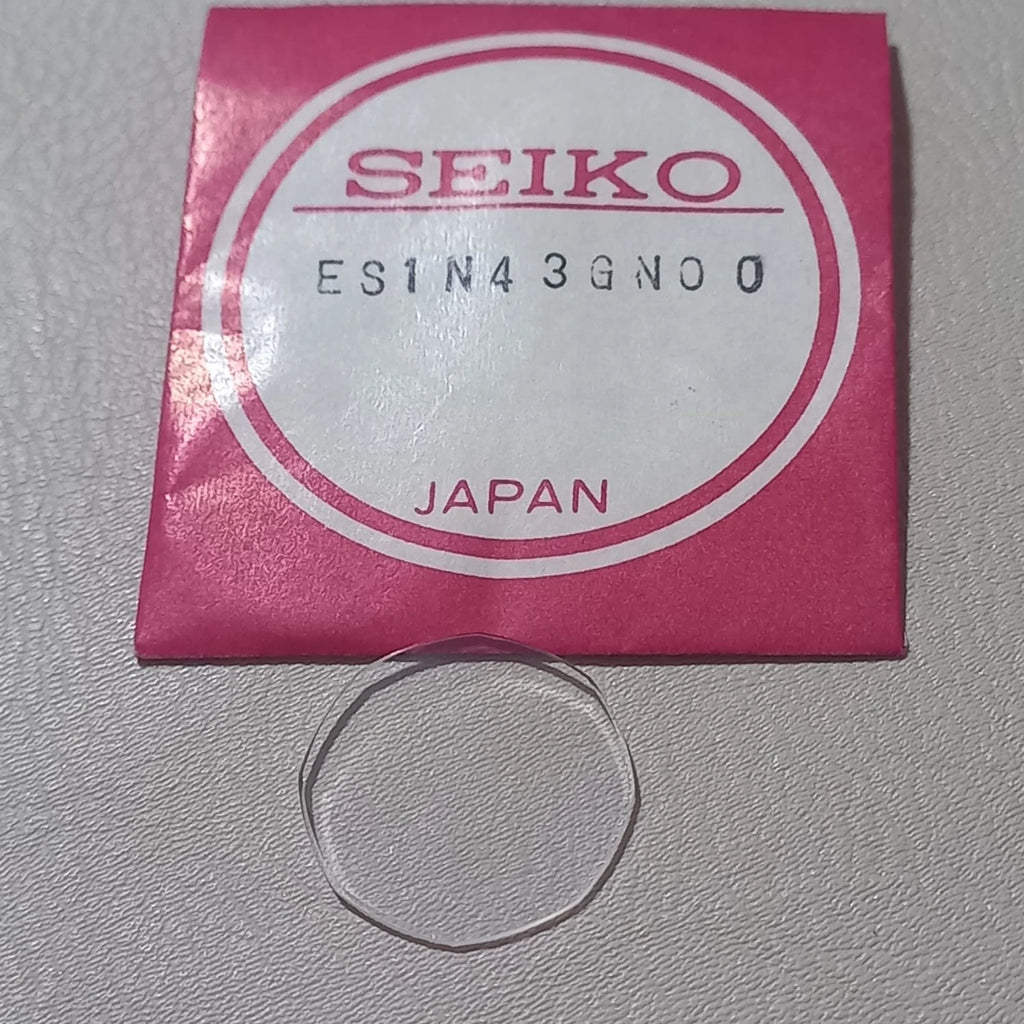 Seiko to fit Watch Crystal ES1N43GN00 for 4300-7000; Diameter - 17.42mm NOS