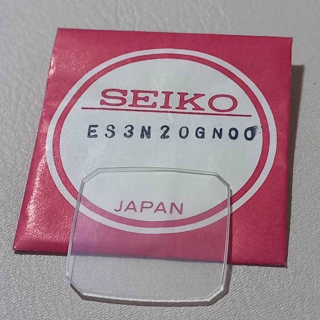 Seiko/Pulsar to fit Watch Crystal ES3N20GN00 for 3421-5230; 24.6mm x 23.38mm