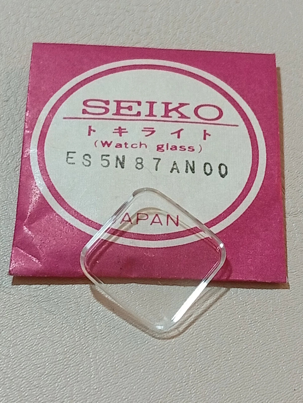 Seiko ES5N87AN00 NOS Watch Glass Crystal