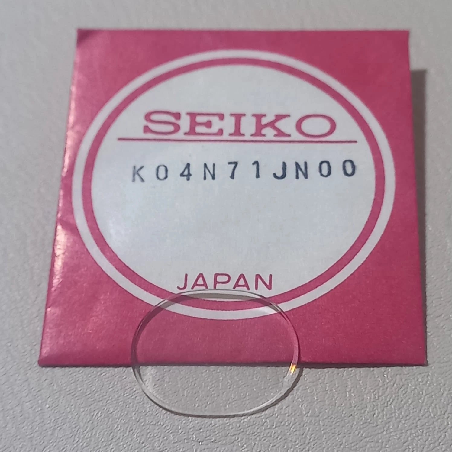 Seiko/Pulsar to fit Watch Crystal K04N71JN00 NOS