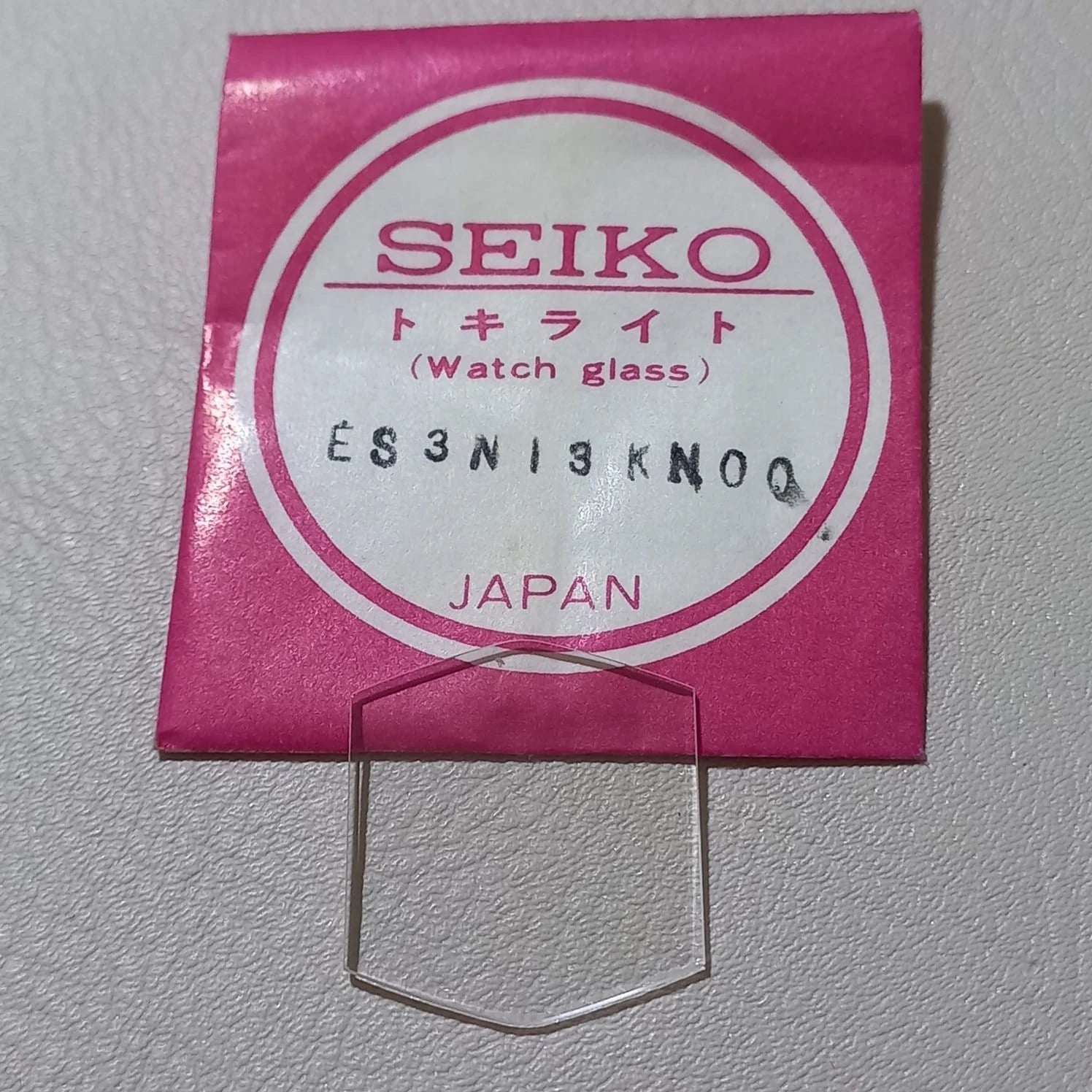 Seiko Genuine ES3N13KN00 Crystal Watch Part, NOS