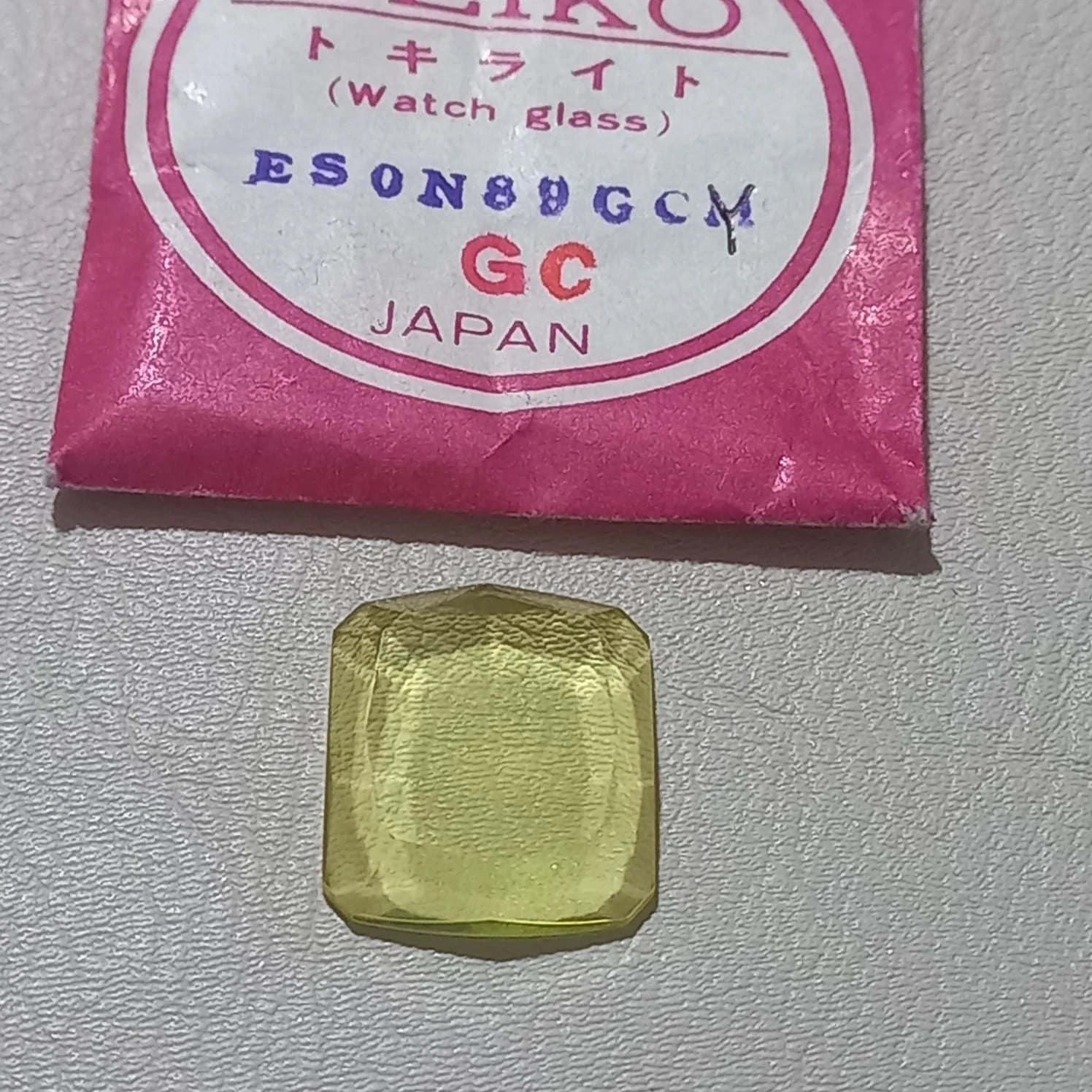 Seiko Genuine Watch Crystal ES0N89GCY NOS
