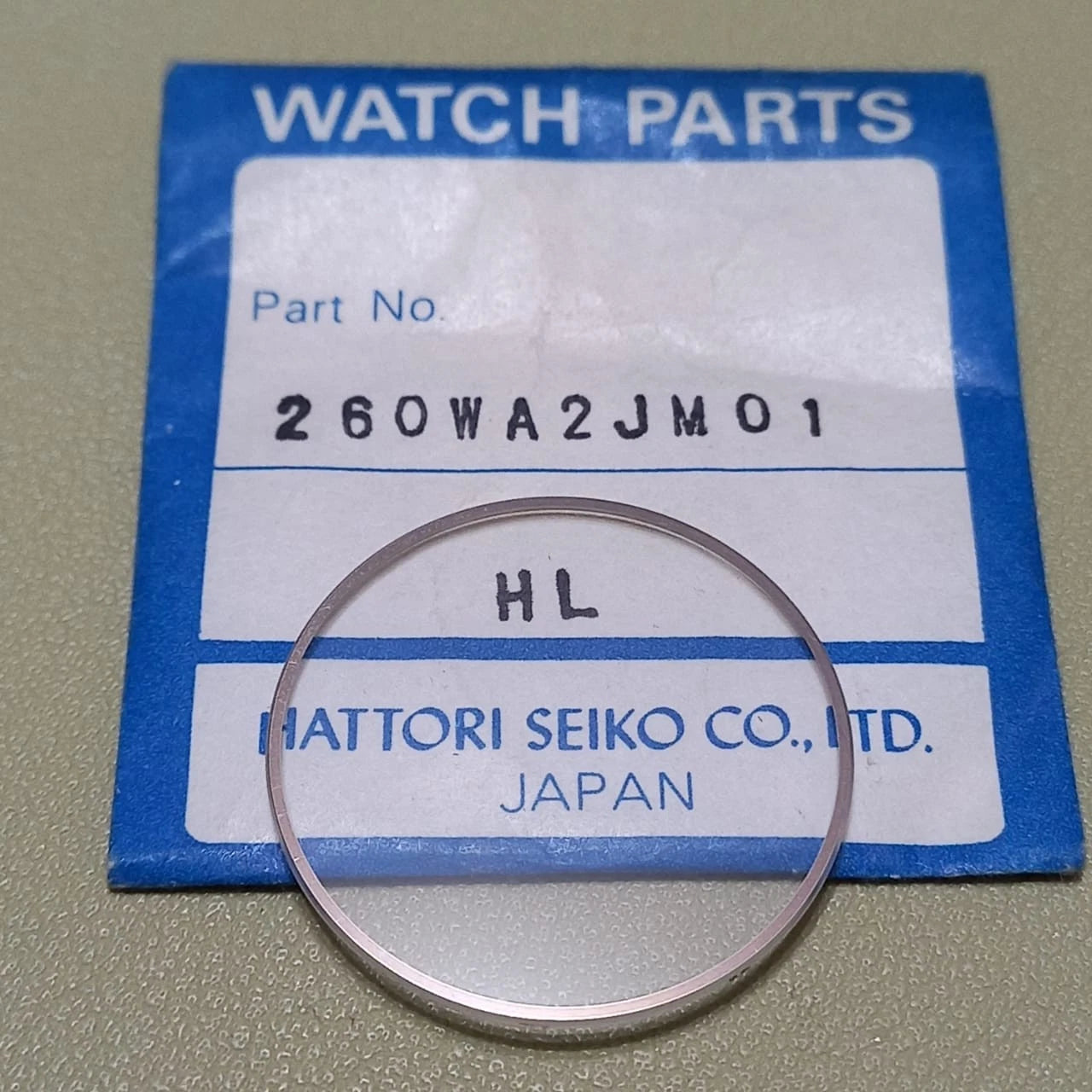 Seiko Crystal 260WA2JM01 - Original. New Old Stock