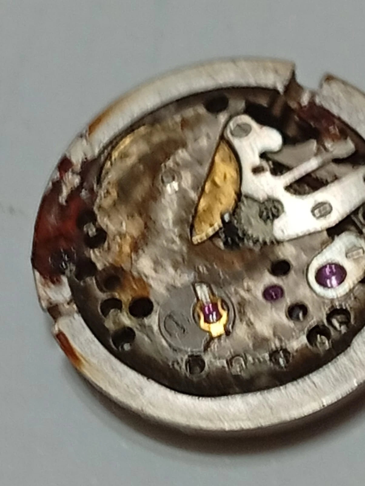 Movado manual movement for spare parts / Used