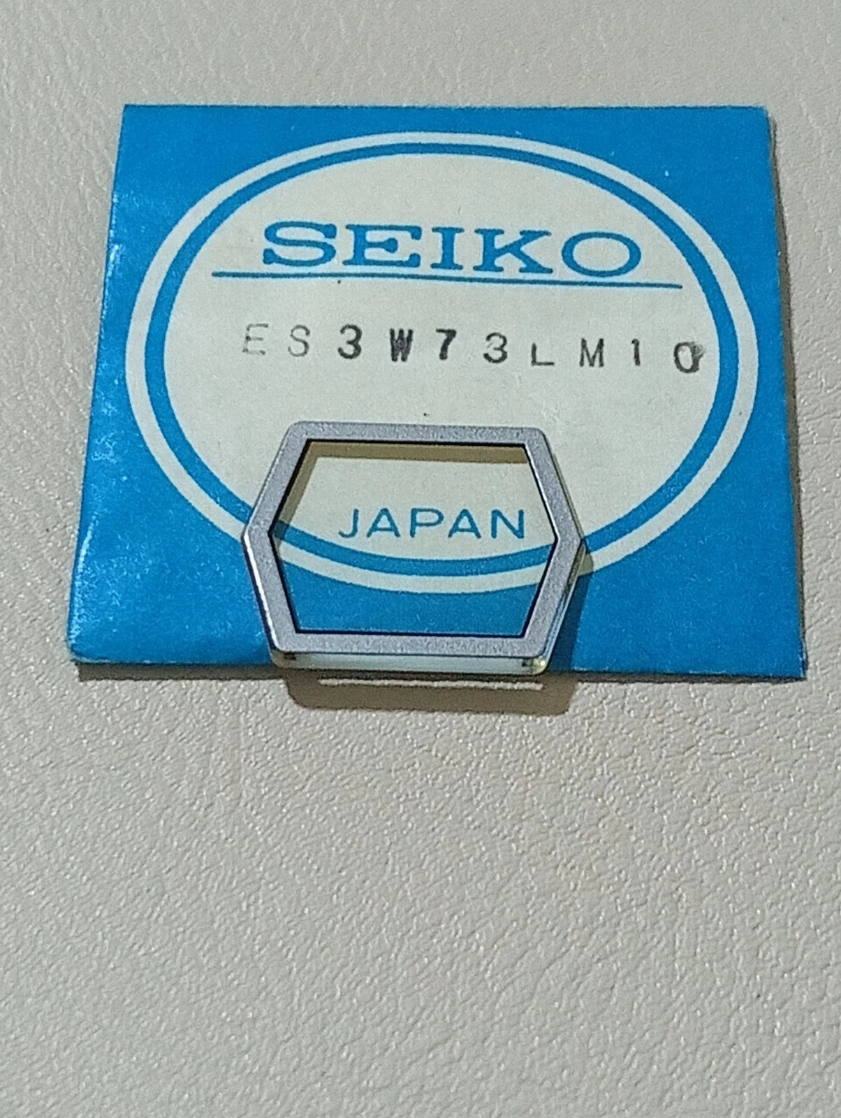 Seiko ES3W7LM10 Glass Crystal Original NOS