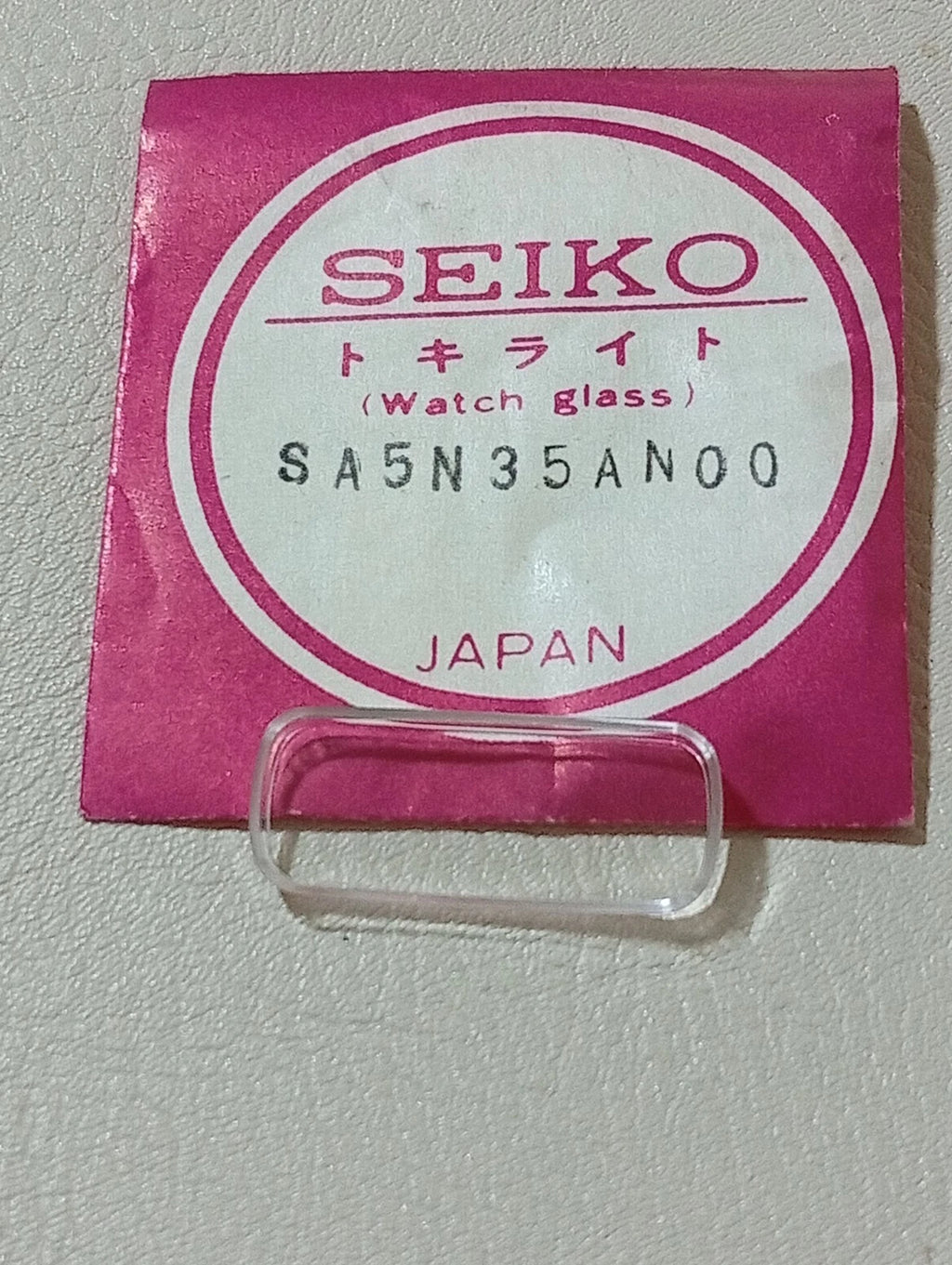 Seiko SA5N35AN00 Glass Crystal Original NOS