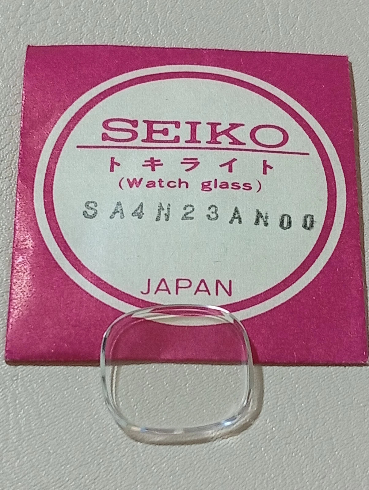 Seiko SA4N23AN 00 Vetro Crystal Glass Watch Glass Verre NOS Original Per 1100-48