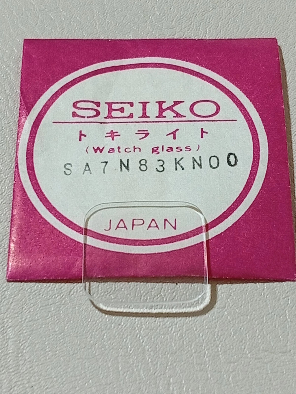 Seiko Genuine SA7N83KN00 NOS Watch Glass Crystal