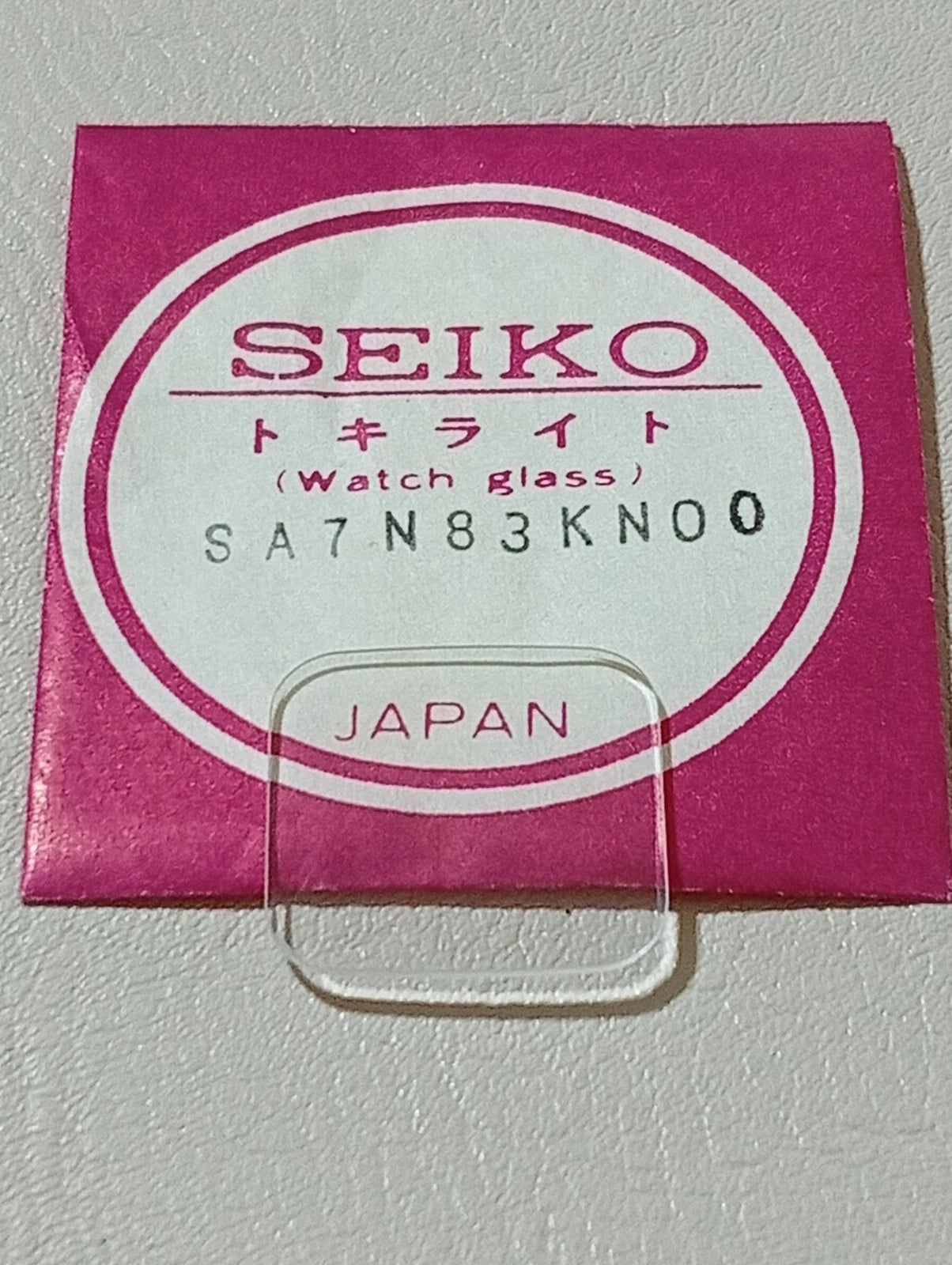 Seiko Genuine SA7N83KN00 NOS Watch Glass Crystal