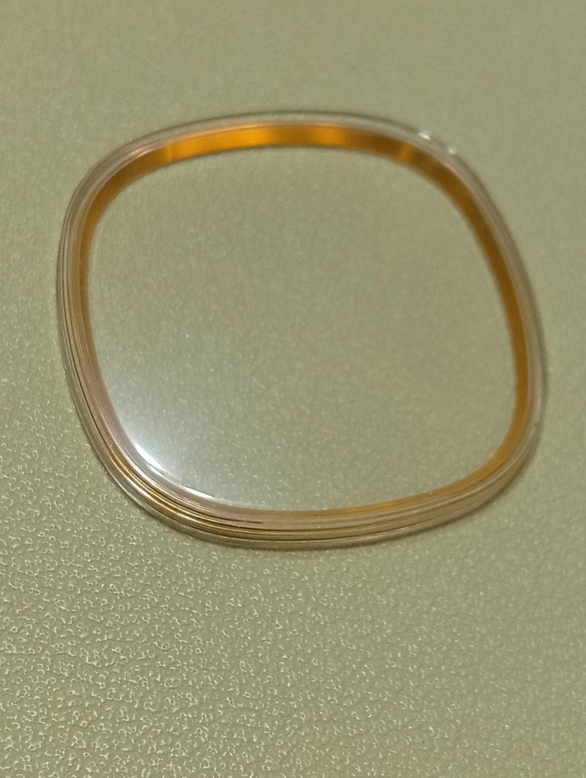 Omega NOS Glass Original 318mm With Logo/Acrylic/ New