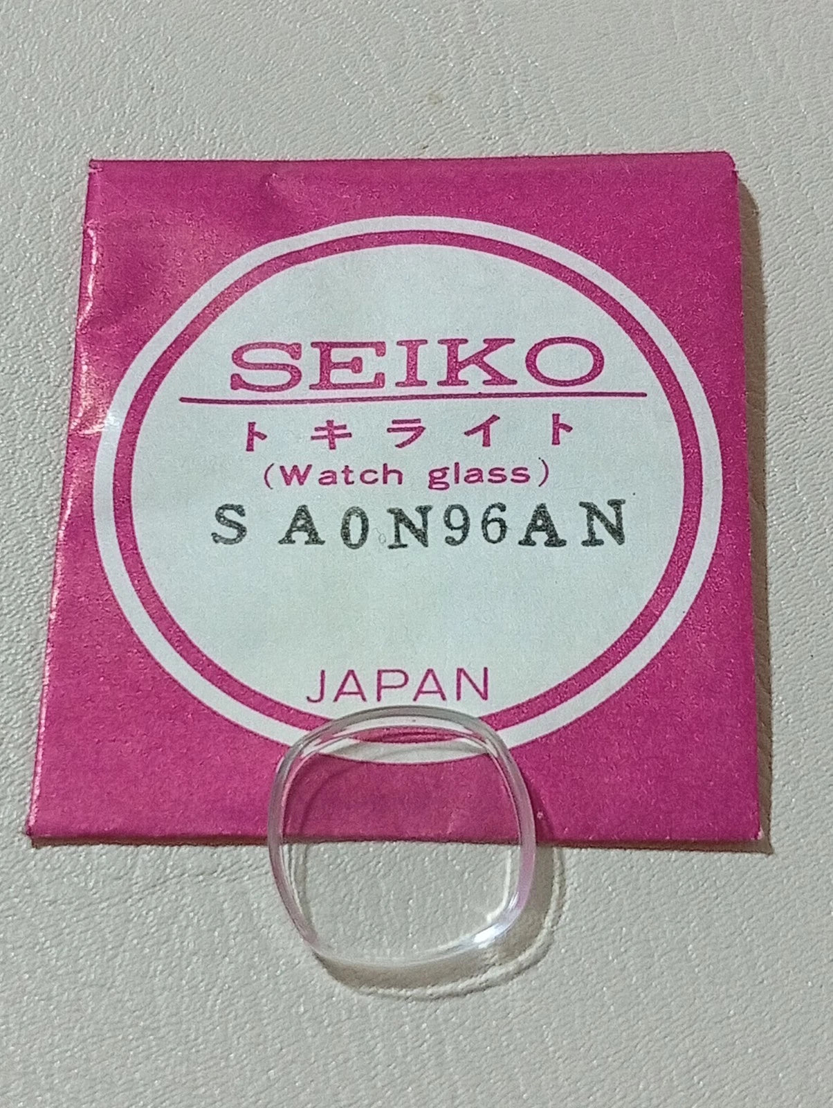 Seiko SA0N96AN 00 Vetro Crystal Glass Watch Glass Verre NOS Original for 1104-32