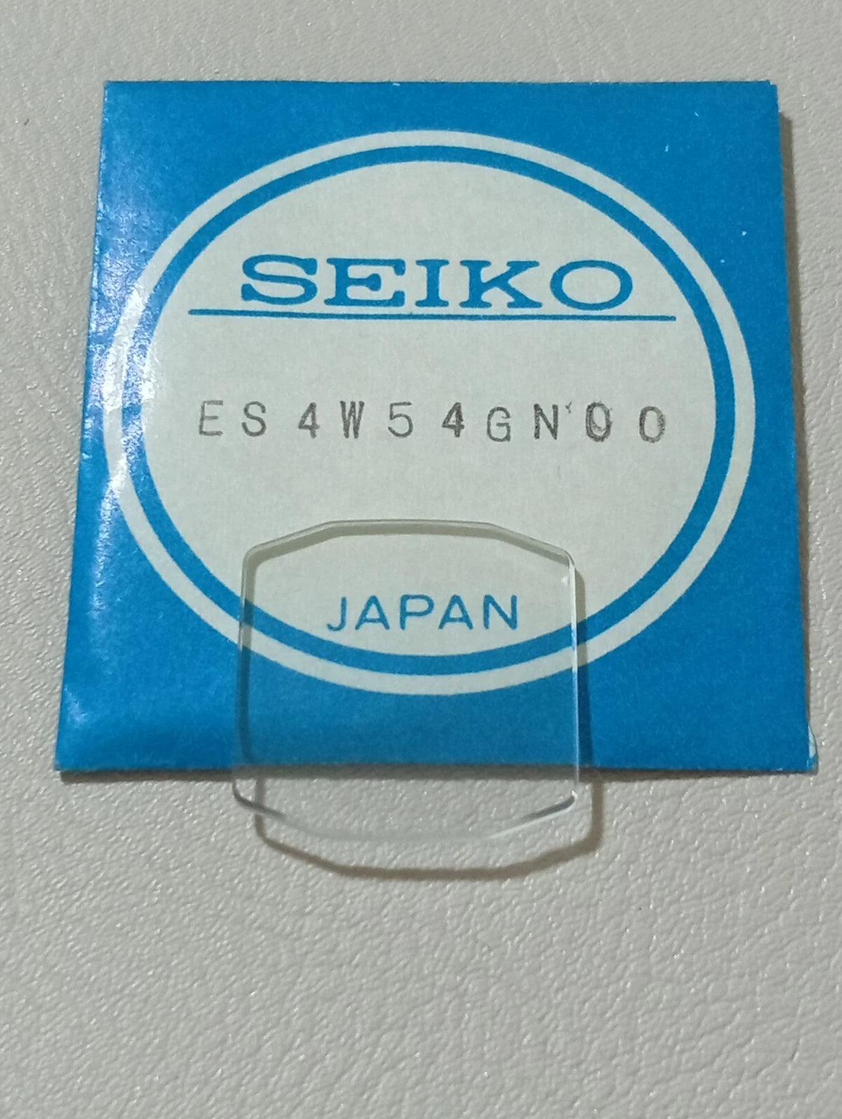 Seiko ES4W54GN00 Glass Crystal Original NOS