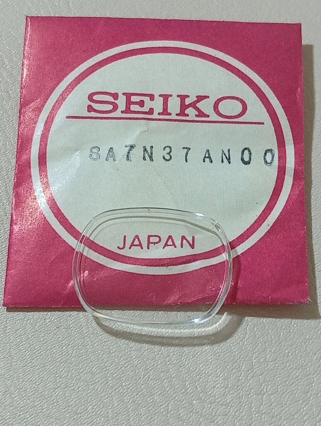 Seiko Glass Genuine Crystal SA7N37AN00 NOS