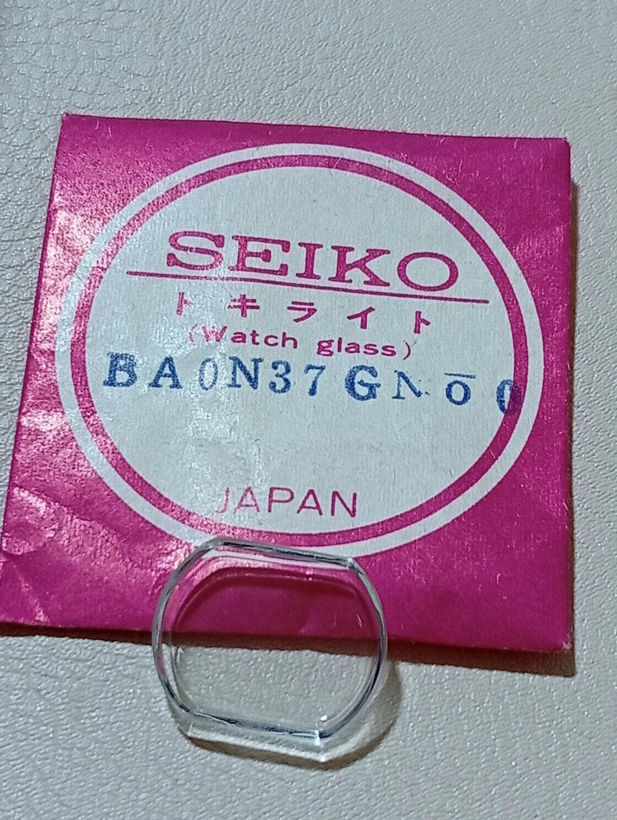 Seiko GLASS BA0N37GN00 Crystal For Seiko NOS