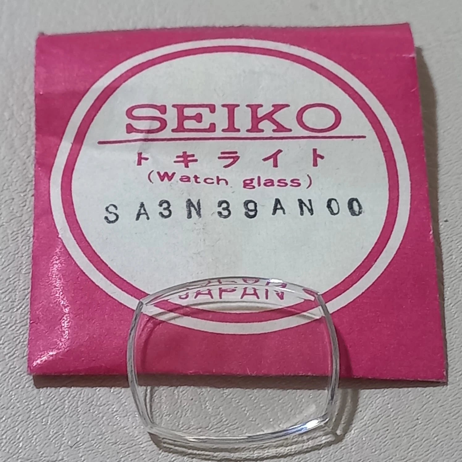 SEIKO ORIGINAL SA3N39AN00 CRYSTAL GLASS WATCH NOS