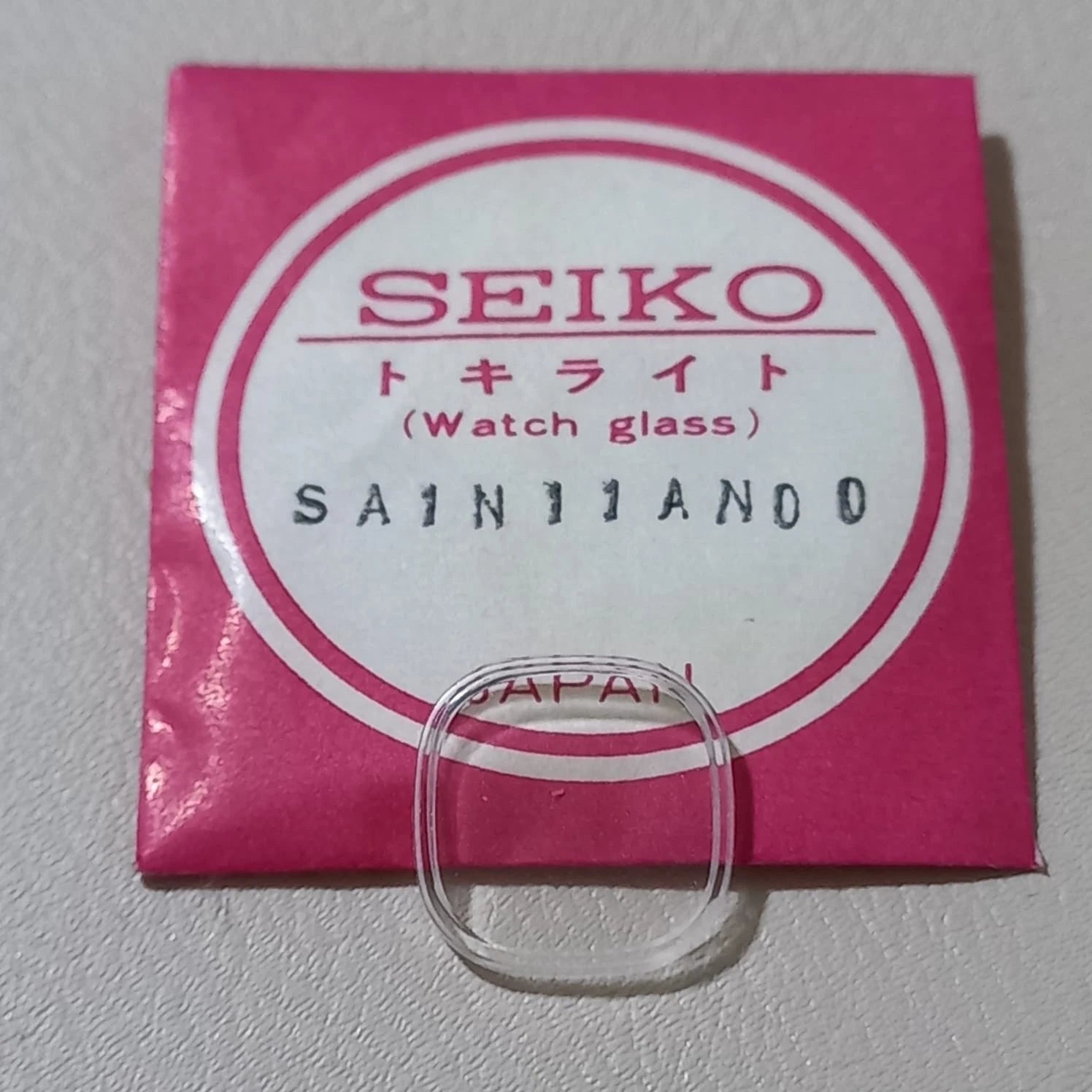 Seiko GLASS Genuine Watch Crystal SA1N11AN00, NOS